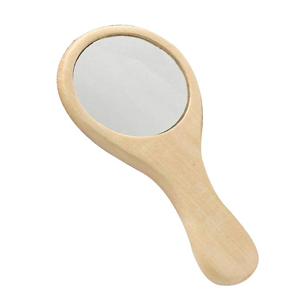 Oglindă lemn mică 11,5 cm