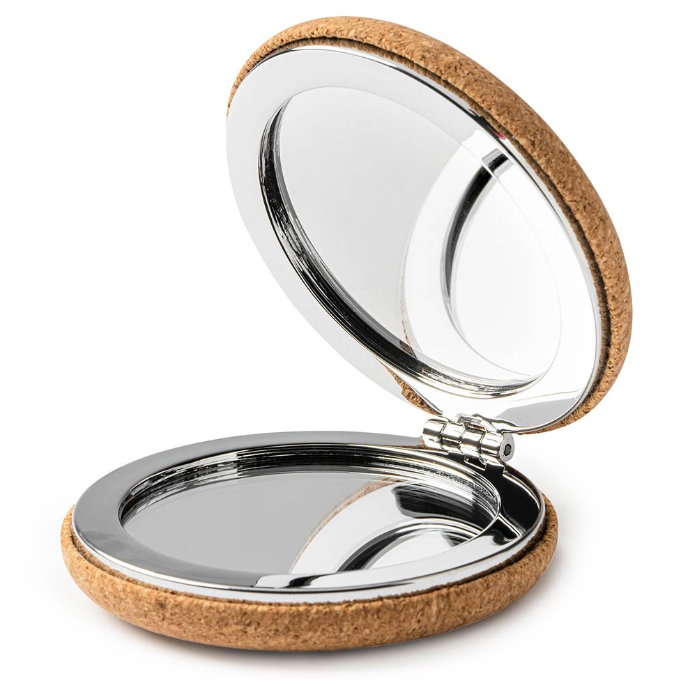 Oglinda de buzunar din pluta MACARON