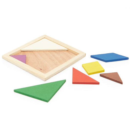 Puzzle indemanare de lemn pentru copii