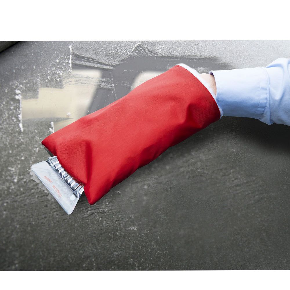 Racletă pentru gheață cu mănușă