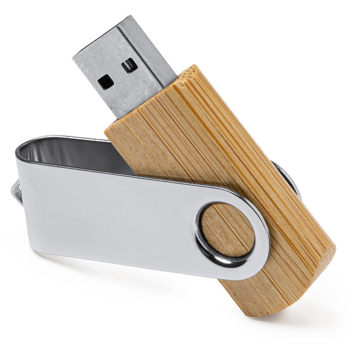 Stick 16GB Lemn cu Carcasă Metal