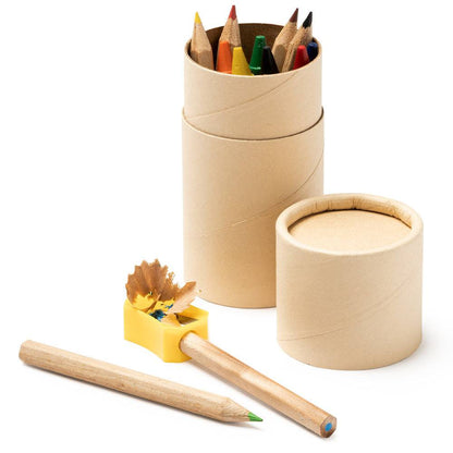 Set promotional de colorat in tub