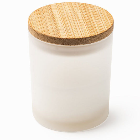 Lumanare parfumata cu capac de lemn