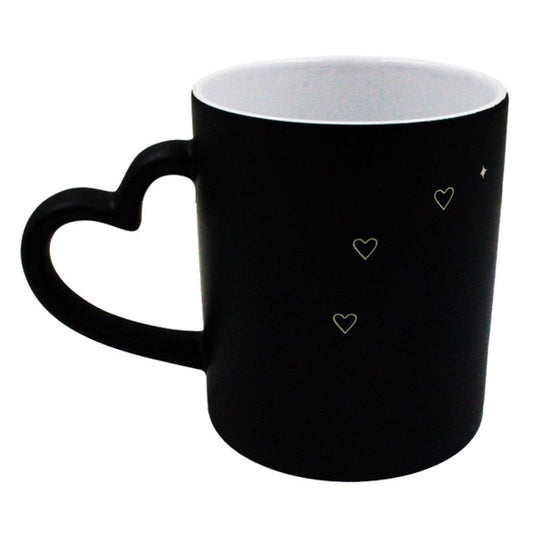 Cană termosensibilă cu model pe exterior CUPIDON