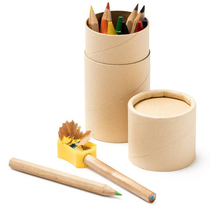 Set promotional de colorat in tub