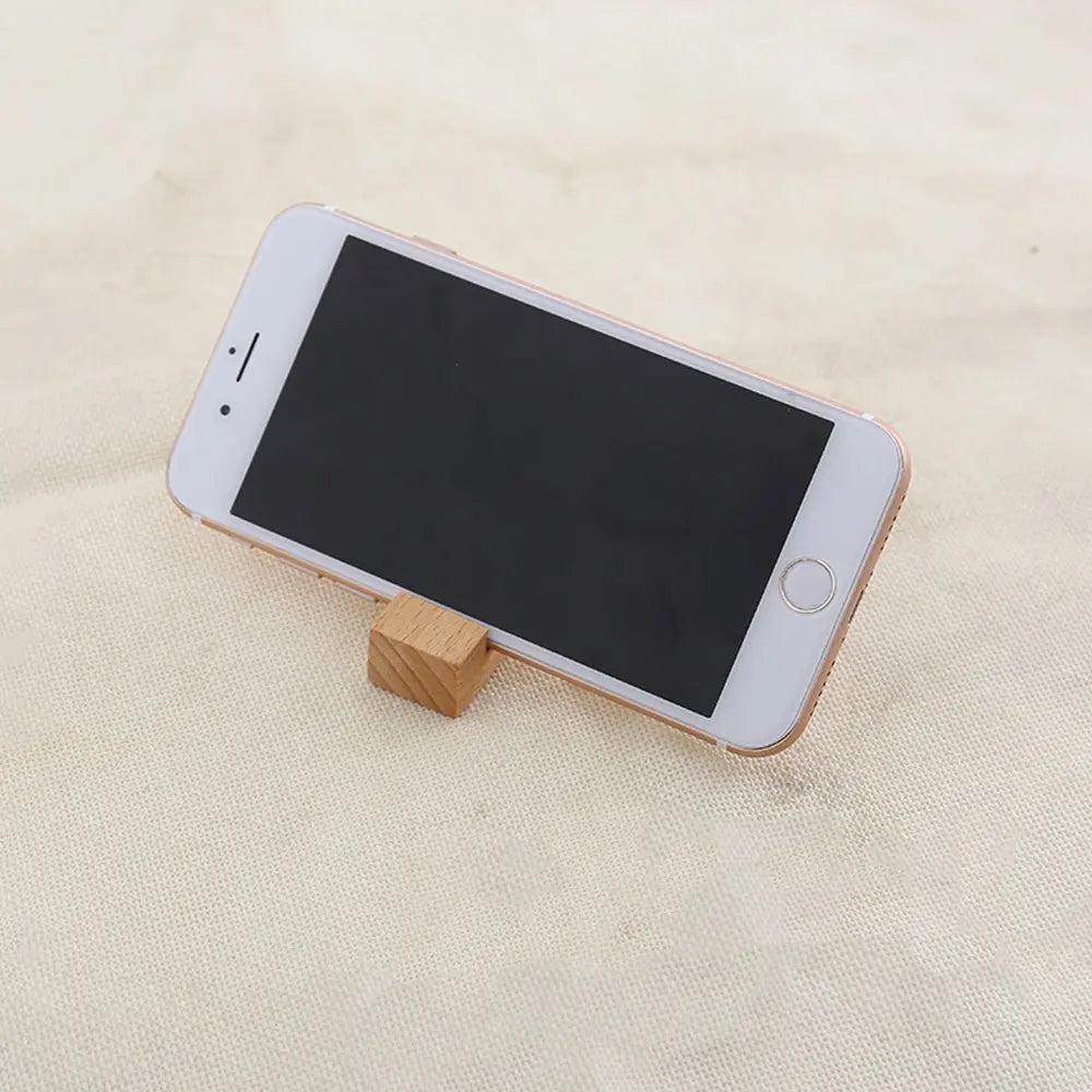 Breloc lemn suport telefon sau tabletă