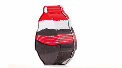 Cutie metalică cu formă de pinguin