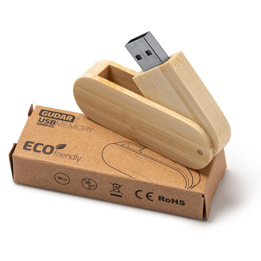 Stick USB 16GB cu carcasă de lemn GUDAR