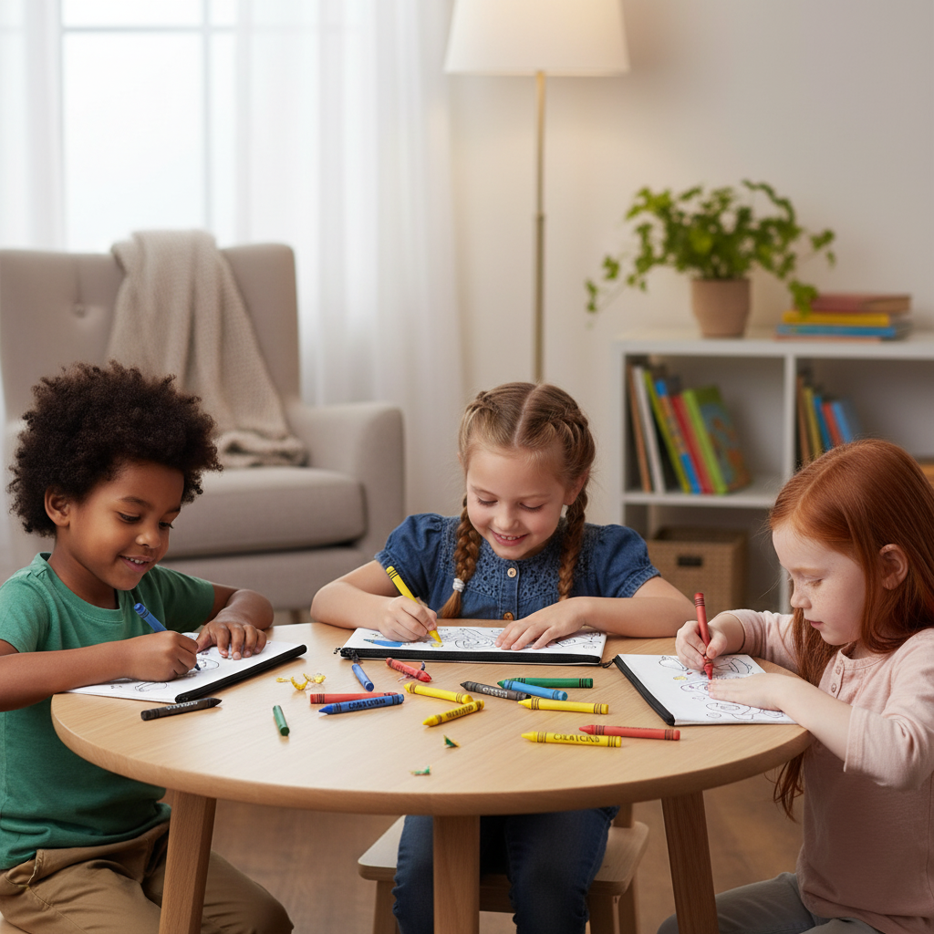 Penar de colorat - pentru cei mici