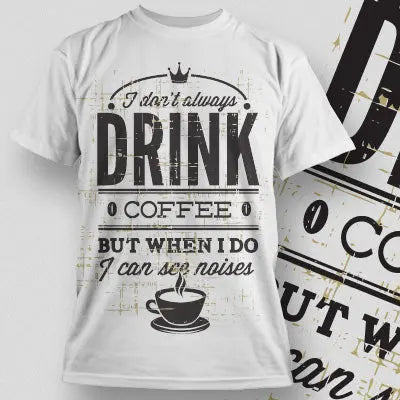 Tricou „I don't drink coffee”