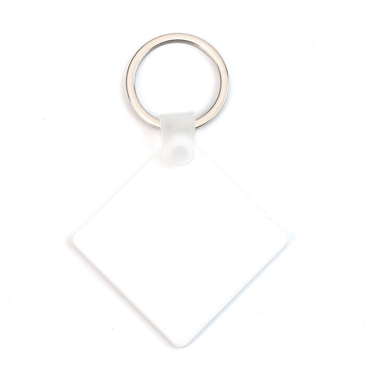 Breloc din plastic - pătrat