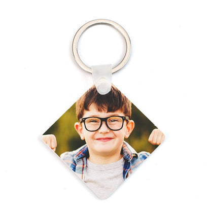 Breloc din plastic - pătrat