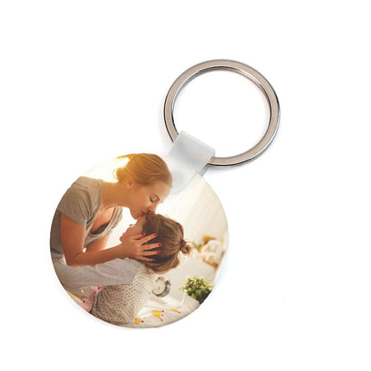 Breloc din plastic rotund