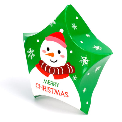 Ornament de brad din carton CRĂCIUN1 - set 10 buc