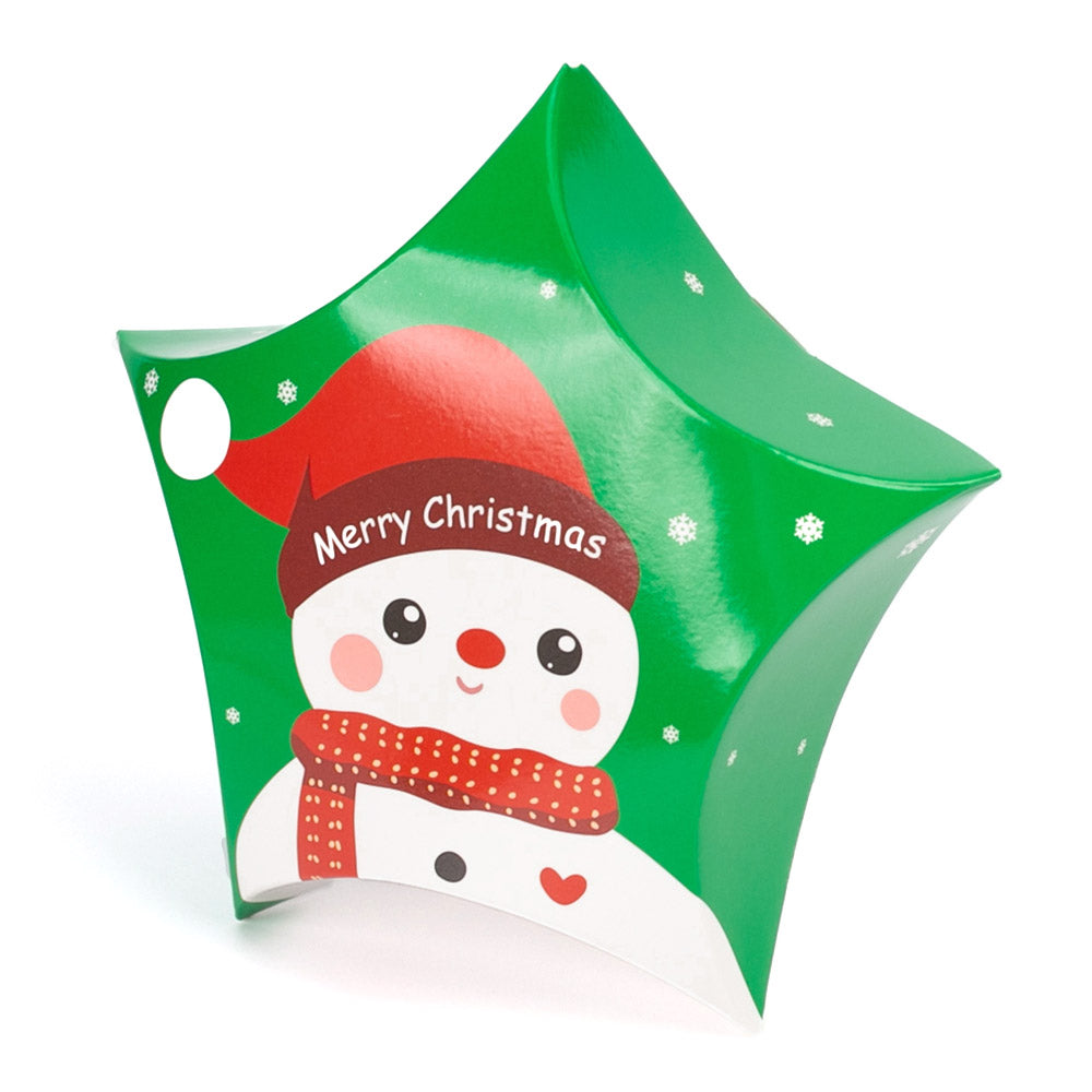 Ornament de brad din carton CRĂCIUN4 - set 10 buc