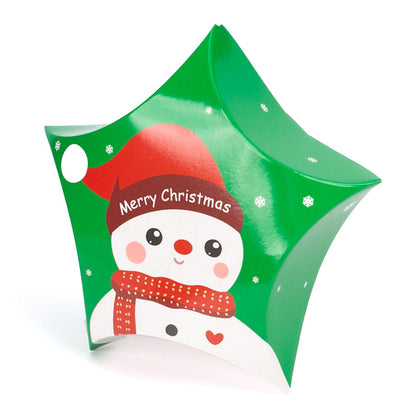 Ornament de brad din carton CRĂCIUN4 - set 10 buc