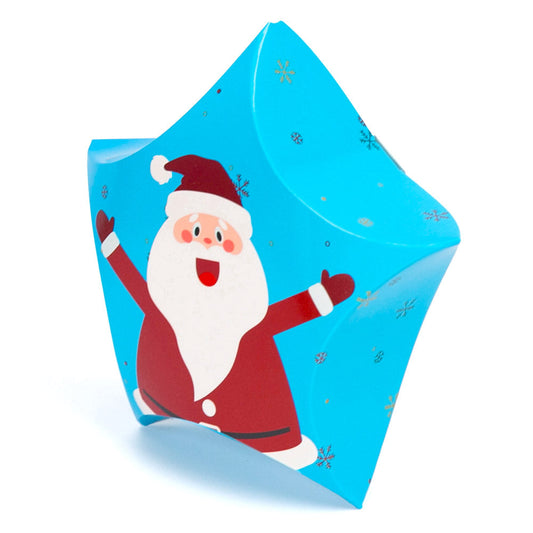 Ornament de brad din carton CRĂCIUN6 - set 10 buc