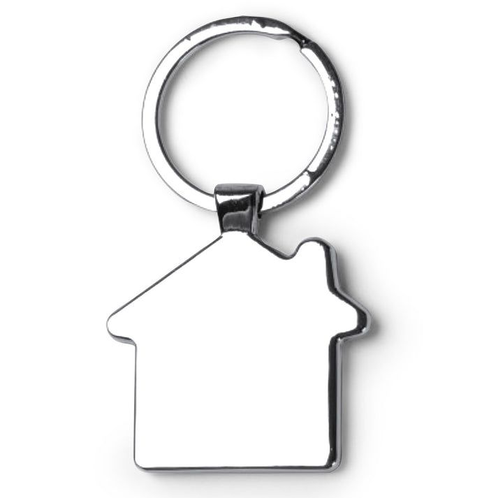 Breloc gravabil casă lemn+metal