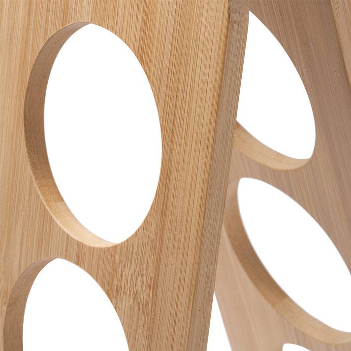 Suport sticle de vin din bambus