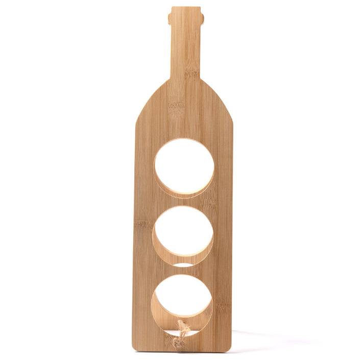 Suport sticle de vin din bambus