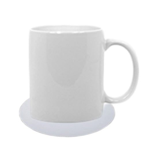 Suport pahar textil personalizat rotund