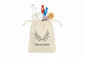 SÄƒculeÈ› bumbac personalizat 21 x 15 cm