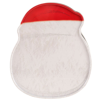 Cutie metalică cu formă de Moș Crăciun