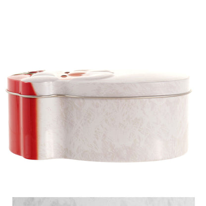 Cutie metalică cu formă de Moș Crăciun