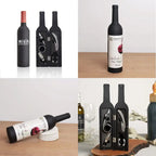Set 5 accesorii vin în cutie în formă de sticlă