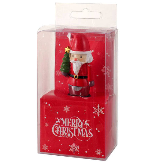 Dop de sticlă decorativ MOȘ CRĂCIUN