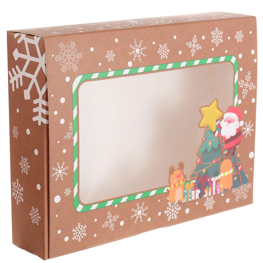 Cutie dreptunghiulară de cadou CRĂCIUN1