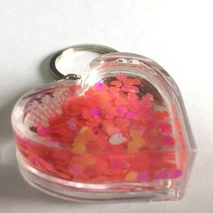 Breloc glob foto inimă