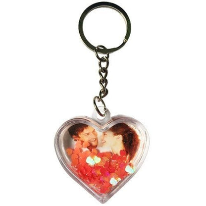 Breloc glob foto inimă