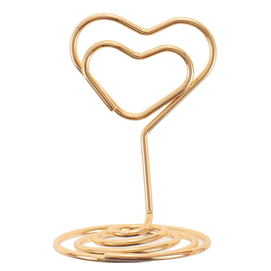 Suport metalic numere de masa Place Card - INIMA