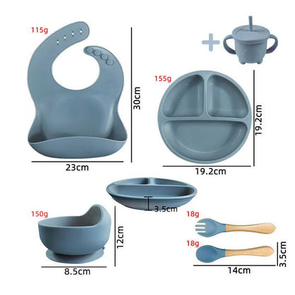 Set complet de diversificare din silicon - 6 piese