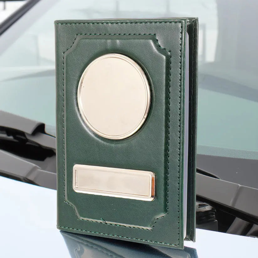 Portofel acte auto verde inchis