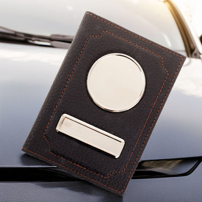 Portofel acte auto - negru mat