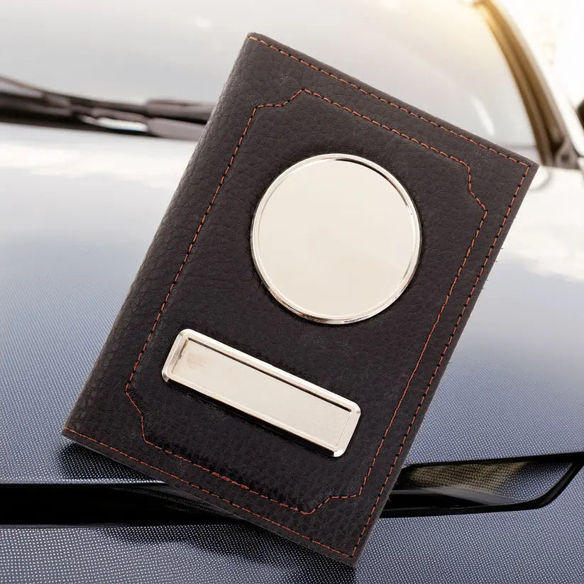 Portofel acte auto - negru mat