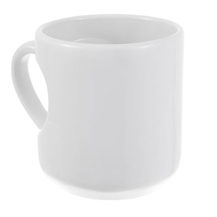 Cană albă mâner LOVE + cutie individuală