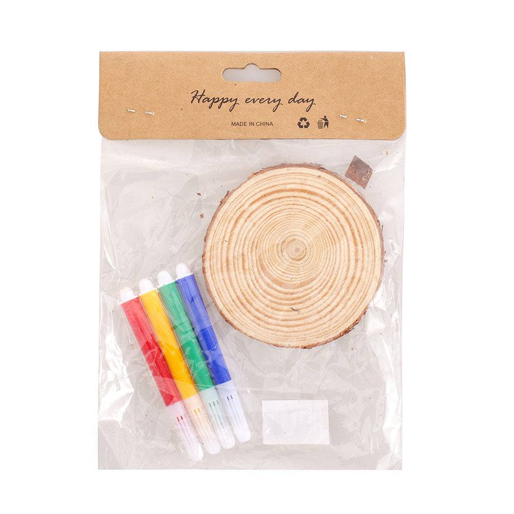 Set de colorat Felie de Lemn