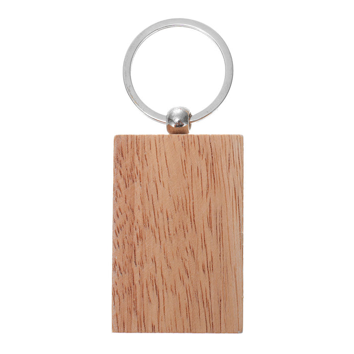 Breloc din lemn gros dreptunghi