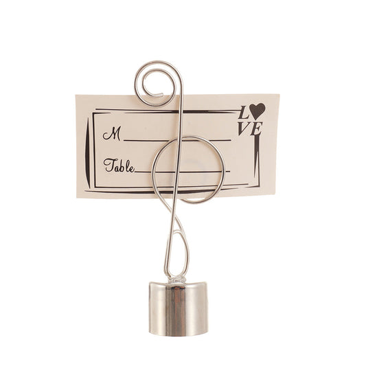 Suport metalic numere de masă și place card - CHEIA SOL