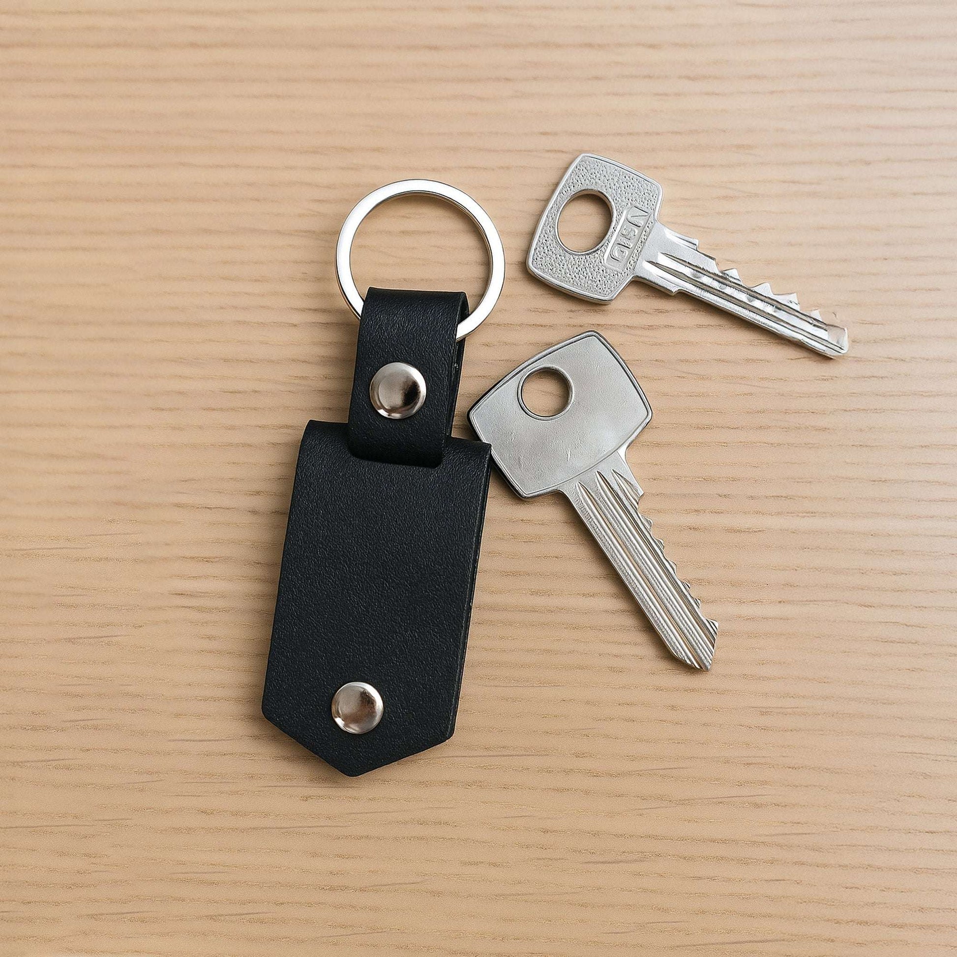 Breloc cu husă de piele SUBLIKEY