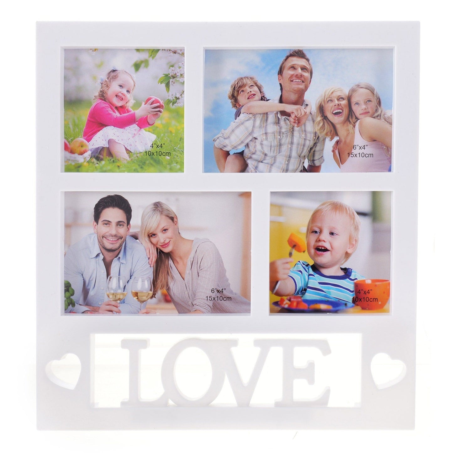 Ramă foto colaj LOVE 4 poze
