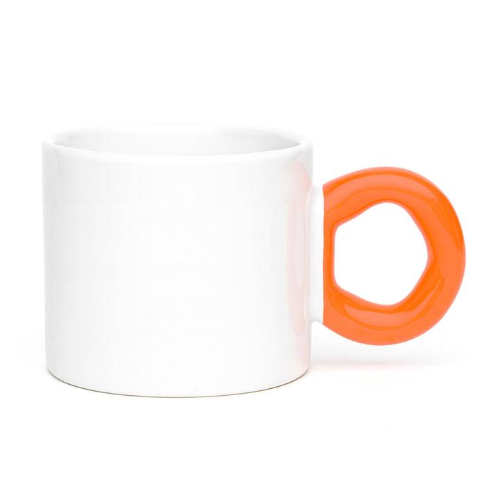 Cană cu mâner colorat GRAB