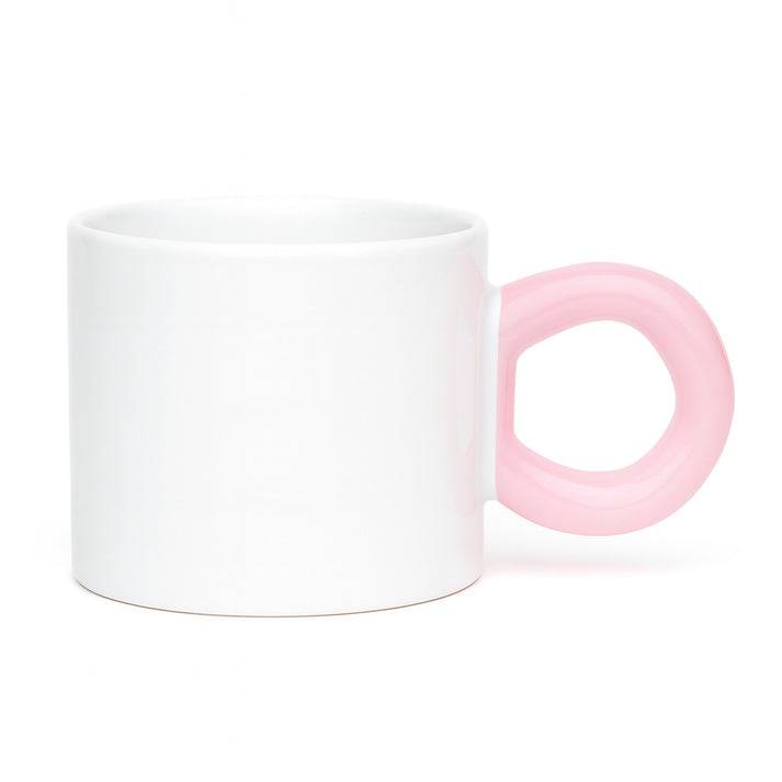 Cană cu mâner colorat GRAB