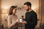 Cană pentru cupluri „Together since”