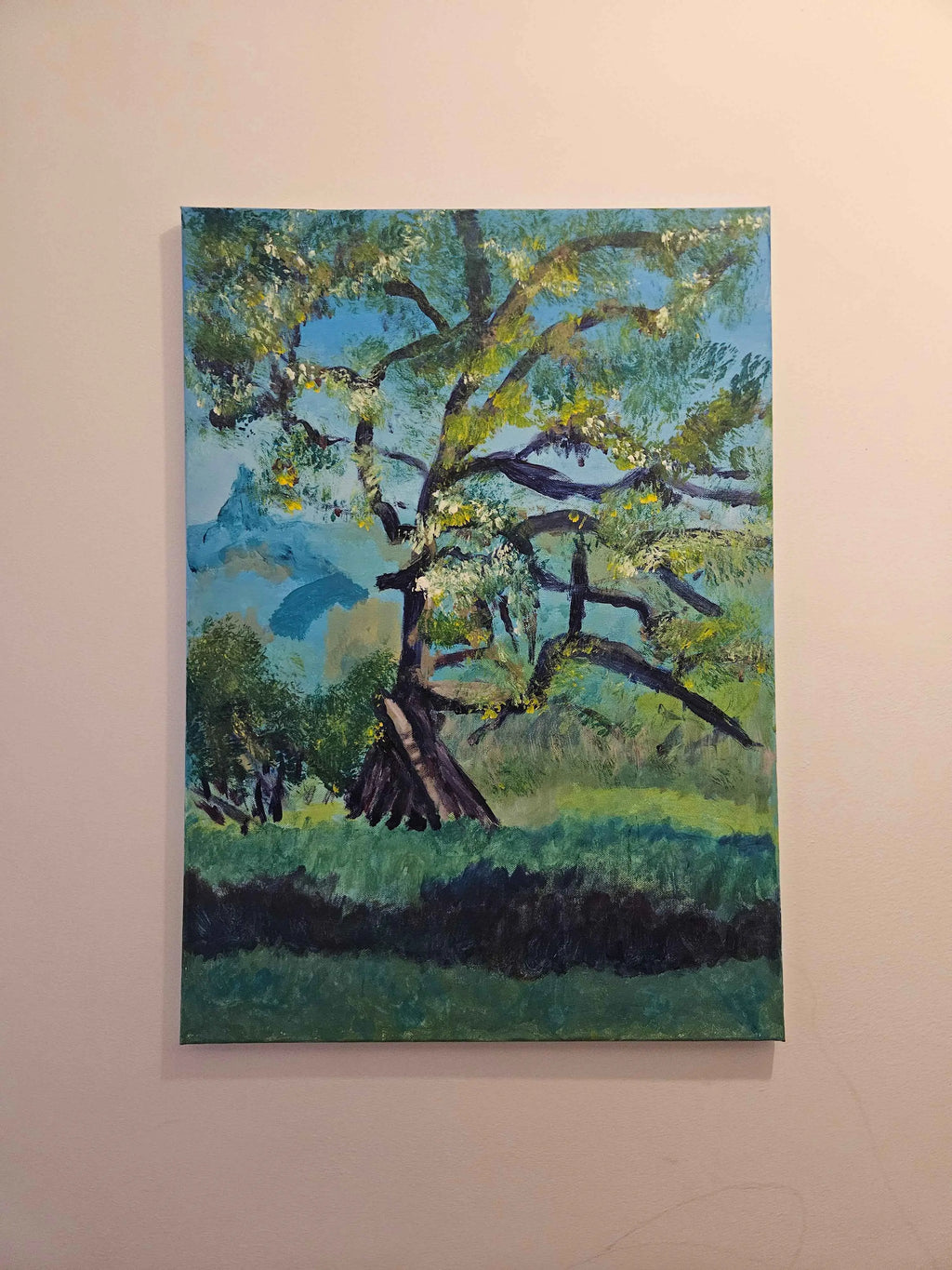 Tablou canvas pictat â€žAmintiri de la Sibielâ€