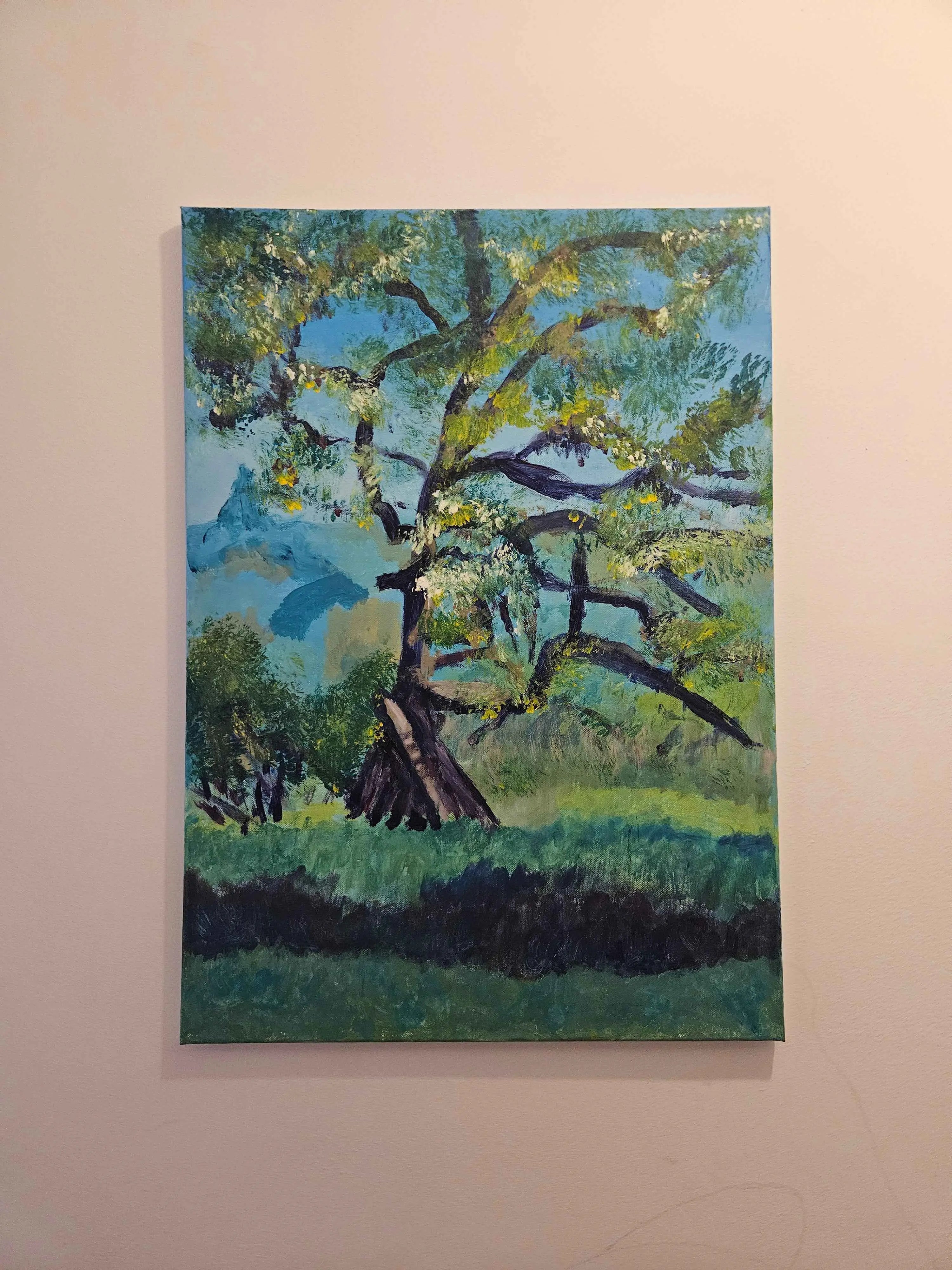 Tablou canvas pictat â€žAmintiri de la Sibielâ€