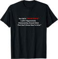 Tricou amuzant È™ofer Road Rage